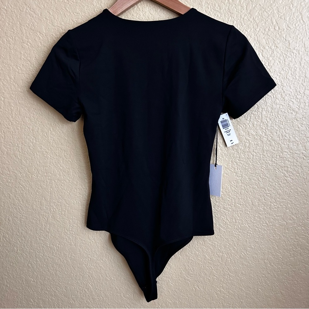 Aritizia Babaton Contour Short Sleeve Black Bodysuit - Picture 3 of 10